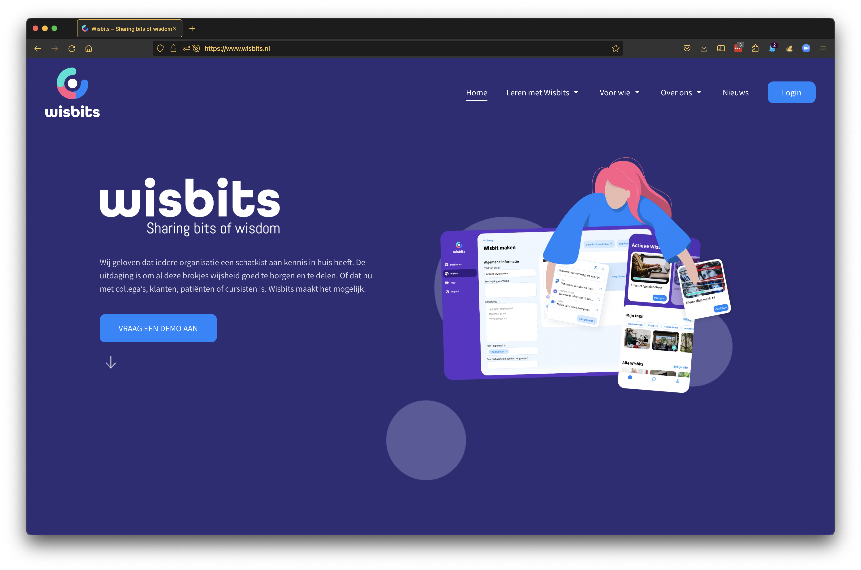 Wisbits website