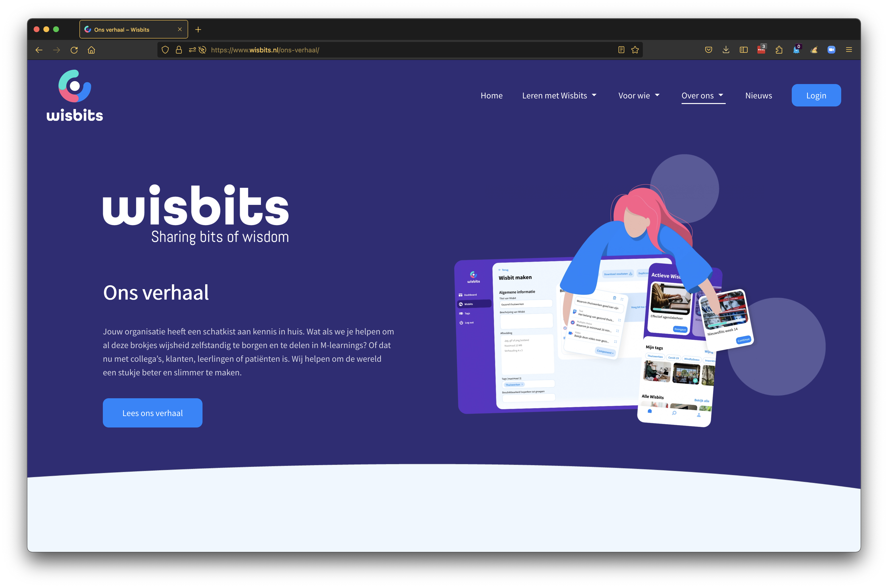 Wisbits website