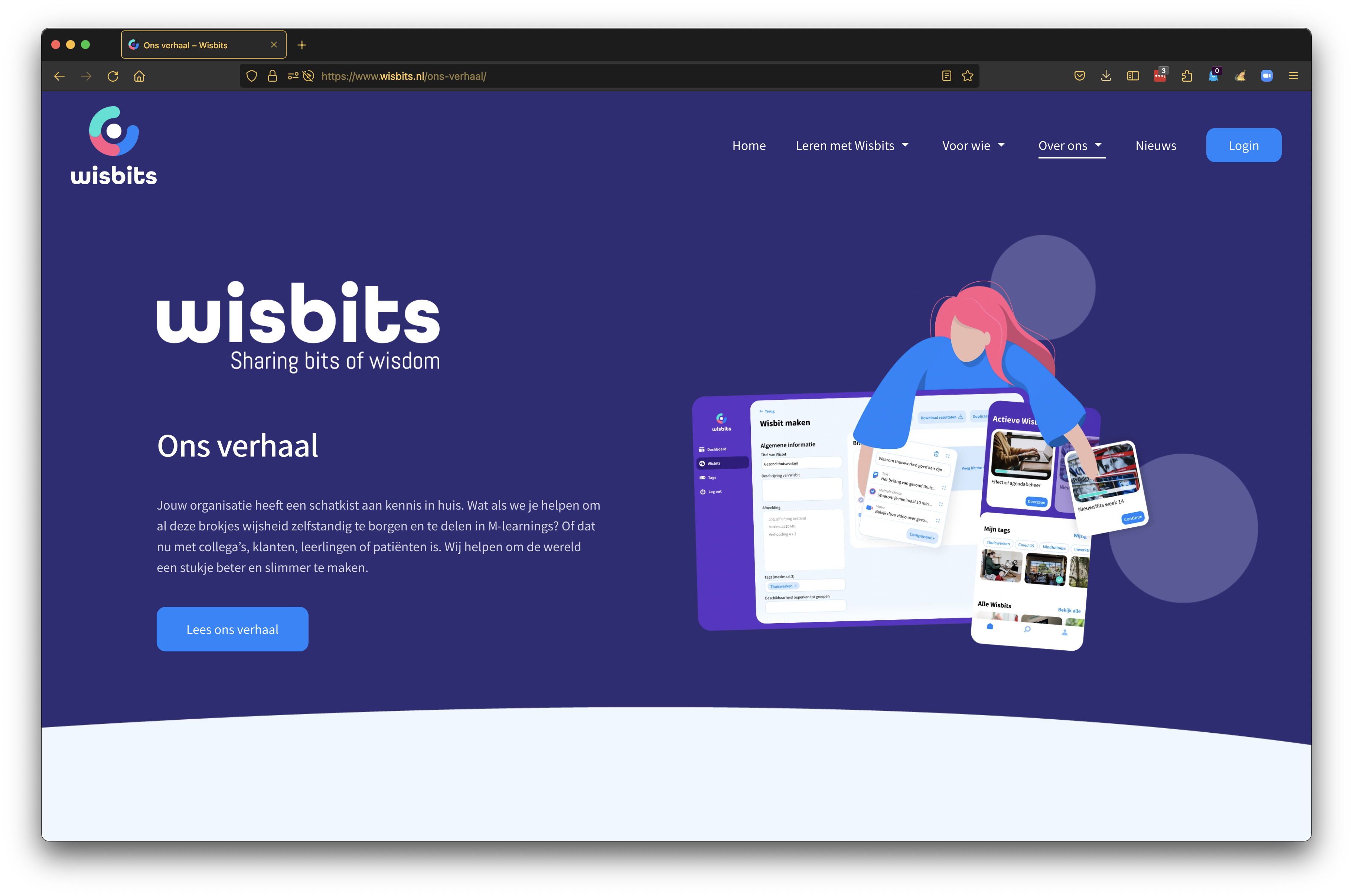 Wisbits website