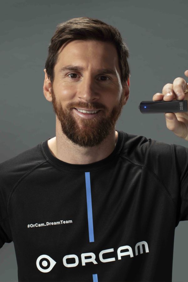 Messi tech-ambassadeur voor blinden en slechtzienden