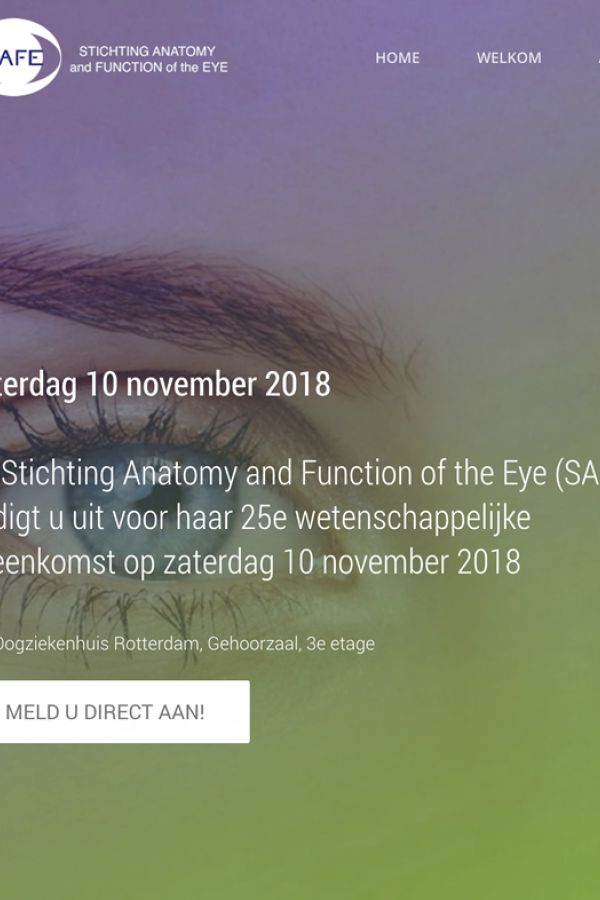 Website ontwikkeling Stichting SAFE