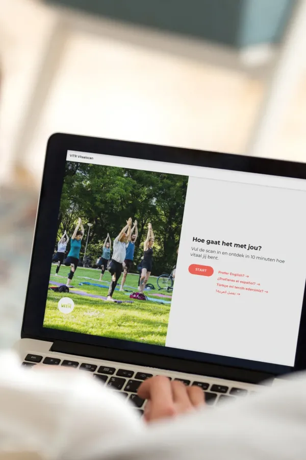 Heel Rotterdam gezonder met de VITR Vitaalscan